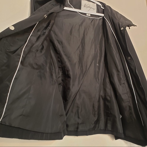 🧩All Black Waterproof Silver Full Women's Jacket - Picture 11 of 15